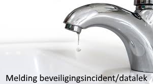 Melding beveiligingsincident/datalek